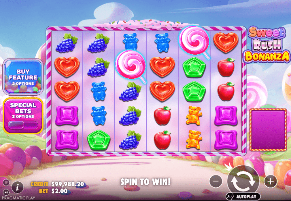 Sweet Rush Bonanza Демо 3